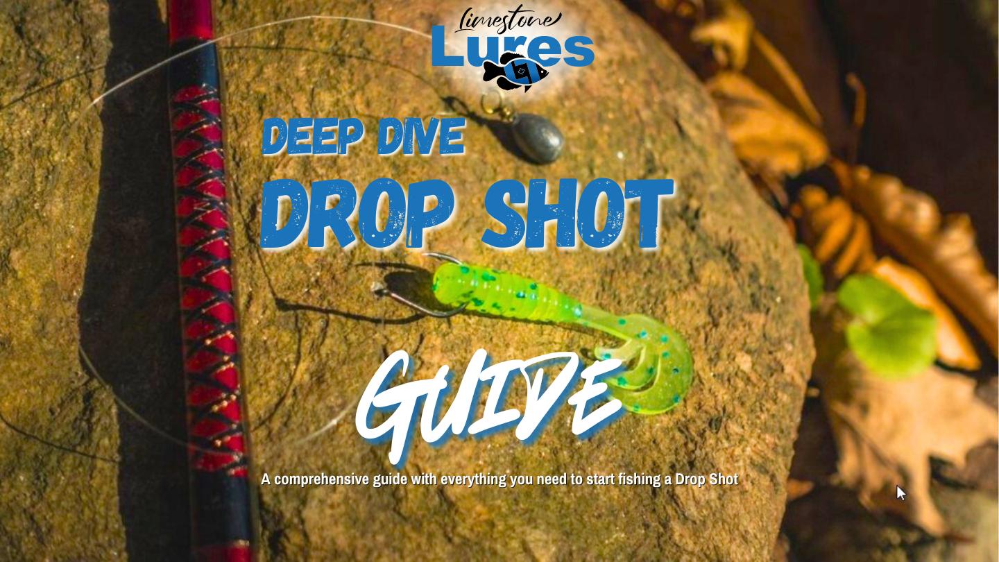 The Deep Dive Drop Shot Guide – Limestone Lures